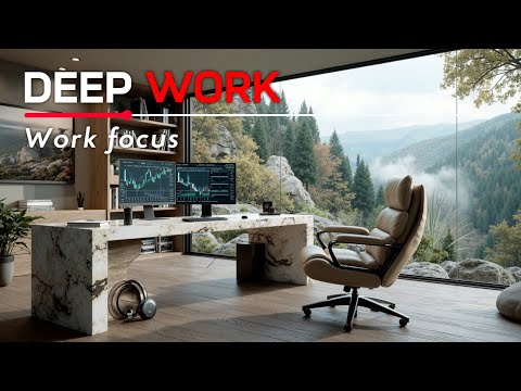 Work Music for Deep Focus ~ Achieve Flow State ~ Brain Power Boost