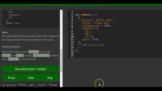 Manipulating Complex Objects, freeCodeCamp Basic Javascript