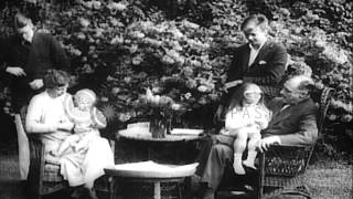 US President Franklin Roosevelt with family, and during the Democratic Convention...HD Stock Footage