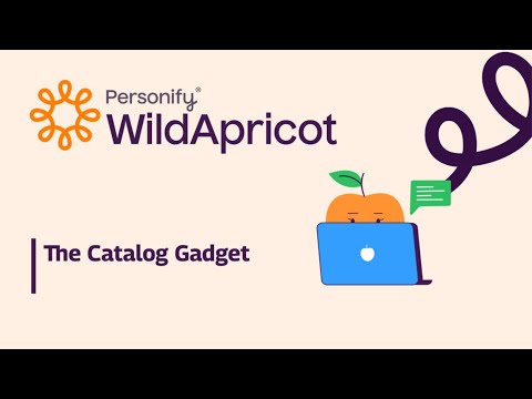 The Catalog Gadget