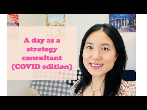 A day as a strategy consultant (COVID edition)
