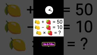 ✏️ Think & solve! #BrainWorkout #LogicGame #MathGeek #shorts