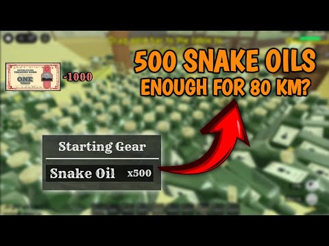 Bought 500 Snake Oils for 1000 Bonds to Beat the Game || Dead Rails Snake Oil Speedrun