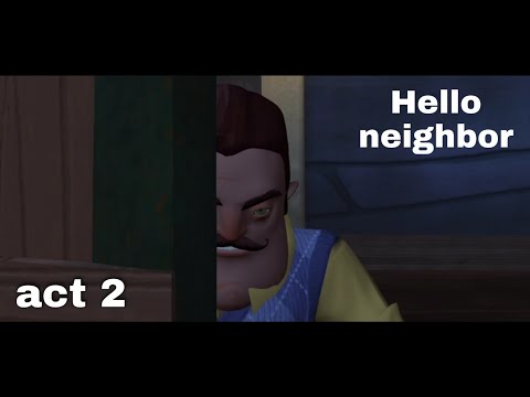 shark ke naam pe ye kya | hello neighbor | act 2