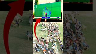 Free Cricket match in Big Screen #shorts #cricketworldcup