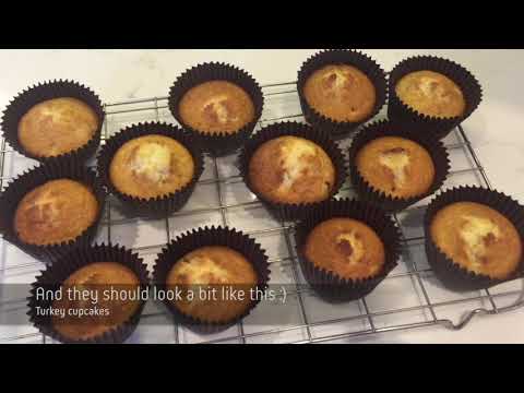 Turkey cupcakes