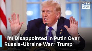 Trump Slams Putin Over Russia-Ukraine War, Says Russia's Economy is Doing "Poorly" | AC1N