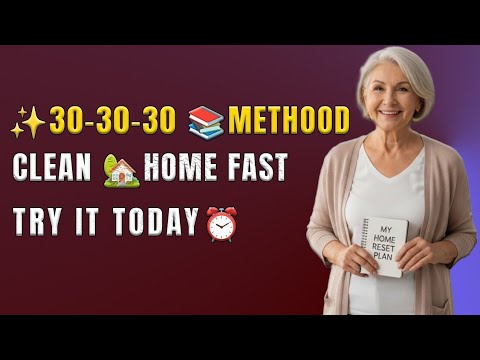Revolutionize Your Home with the 30-30-30 Cleaning Method – Start Decluttering Now