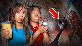 Surviving The Haunted Tunnel… *Cursed Footage*
