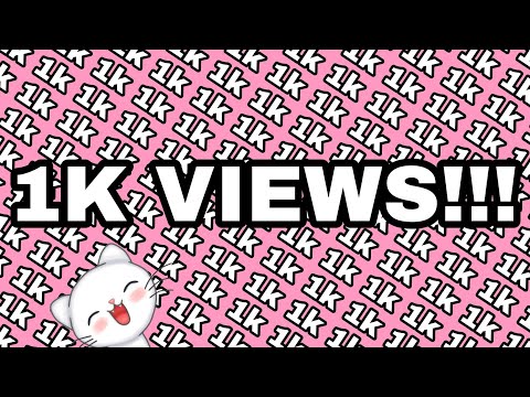 1k views celebration! @Ivy_catbestie