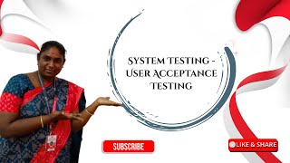System Testing  VS User Acceptance Testing| Agile Software Engineering | SNS Institution