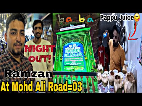Ramzan Night Out in Bhindi Bazar..Experiencing the Festive Vibes of Bhindi Bazar during Ramzan #2024