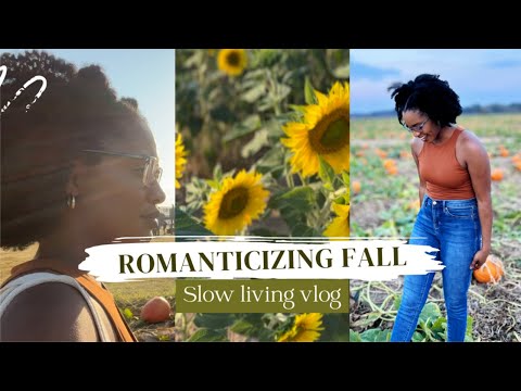 ROMANTICIZING FALL 🍁 🎃 | Slow living, cozy vlog