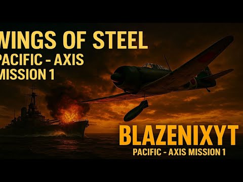 Wings of Steel - Pacific Axis Mission 1: Epic Bombing Run with Ki-43 Hayabusa
