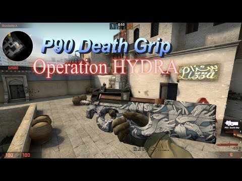 CSGO Skin Showcase P90 Death Grip