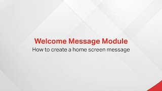 QuickSeries Welcome Module Tutorial