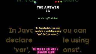 Javascript Interview Questions in byte size learning's: Question 2 #javascriptdaily