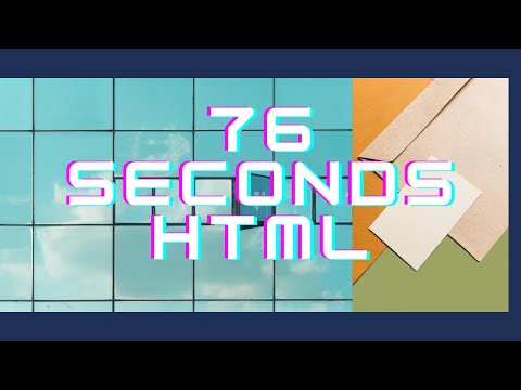 Html Skeleton on Browser - 76seconds