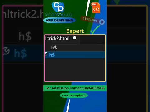 Beginner Vs Expert Tricks in HTML Heading Tags  #html #learnhtml5andcss3 #visualstudiocode #tricks