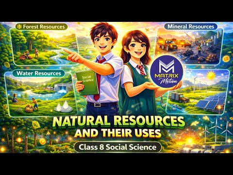 Natural Resources and Their Uses | Class 8 | SST Chapter 1 | NCERT |Exam| Animated One Shot |  2026