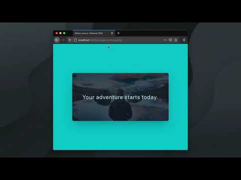 Color Opacity – What's new in Tailwind CSS