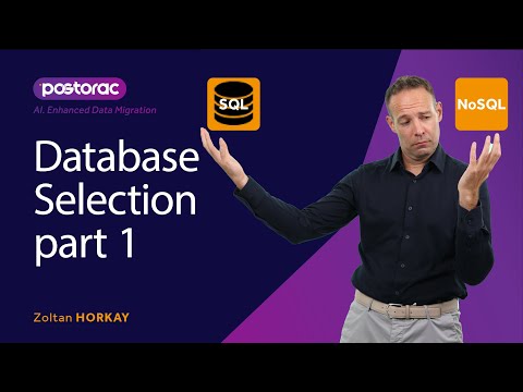 How to select the right database to Save Years - part 1