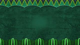 VJ Loops-Green Trible Border Motion Graphics After Effect/Screensaver 4K/Wallpaper Engine/LED SCREEN
