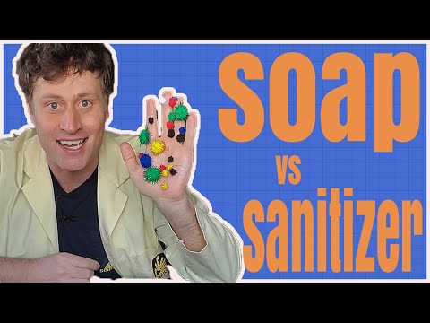 Soap vs Sanitizer Science