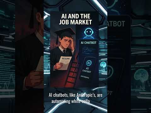 Is AI smashing the career ladder?  #Job #career #AI #Anthropic #CEOdario #unemployment