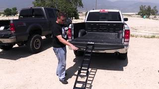 Matrix Concepts A7 Aluminum Folding Motorcycle ATV or UTV Ramp
