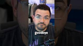 This is goodbye...