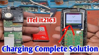 iTel it2163 Charging Complete Solution   iTel 2163 Charging Not Store   iTel 2163 Charging Error