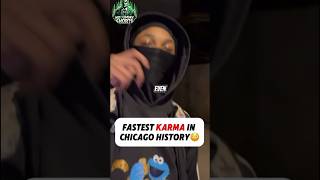 The fastest karma in Chicago history #shorts #chiraq #bloodhoundliljeff
