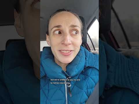 answer honestly, if you've been rejected before, were you angry or defensive because that person th