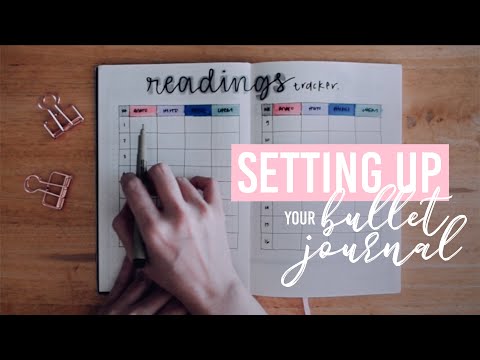 Bullet Journaling for Students | Setting Up For The Semester/Quarter