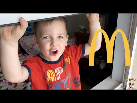 Kids Pretend McDonalds Drive Through & Happy Meal | Tosh Toys