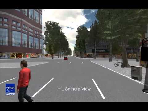 Virtual Driver Assistance Systems Testing in Berlin City