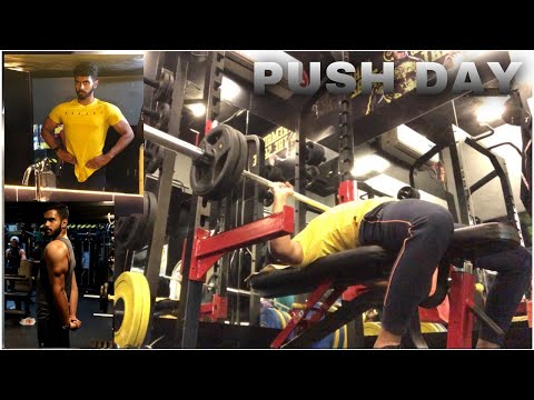 | MY PUSH WORKOUT | CHEST SHOULDERS TRICEPS |