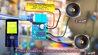  PAM8403 5v digital audio amplifier circuit board 3.watt speaker, Electronics tips