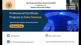 Professional DATA SCIENCE Program