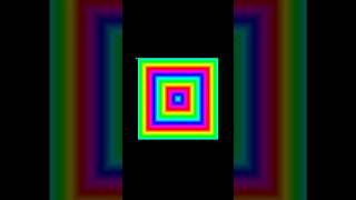 Graphics pattern animation using python turtle graphics #coding #pythonturtle #code #shorts #short