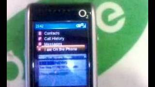 Working Prototype of Concept Mobile Messaging UI