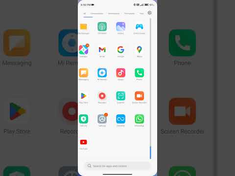 Redmi mobile home screen  change video use