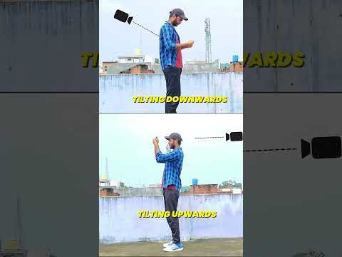 The Tilt | Cinematic Camera Movement | shooting a Cinematic video using Smartphone #shorts