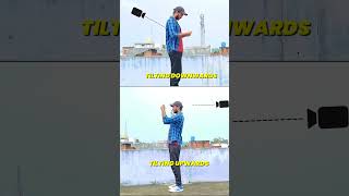 The Tilt | Cinematic Camera Movement | shooting a Cinematic video using Smartphone #shorts