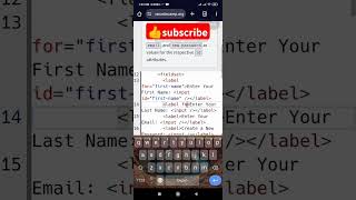 "Build a Responsive Form –18(1) FreeCodeCamp Solution & Full Explanation #HTML #WebDevelopment"