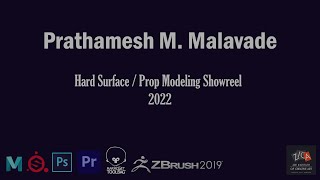 Hard Surface / Prop Modeling Showreel 2022