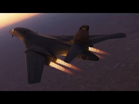 B-1 flight from korshavel to Ali Airbase (fictional).       #flight