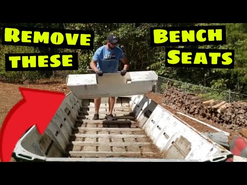 Jon Boat Bench Seat Removal