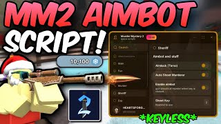 [❄️] BEST mm2 AIMBOT/SILENT AIM | AIMLOCK SCRIPT KEYLESS Christmas Update ☃️